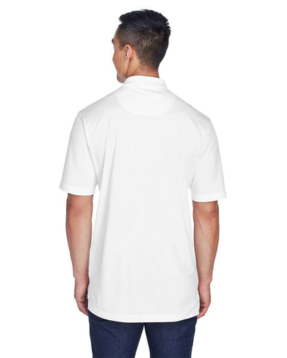 UltraClub Men's Cool & Dry Sport Polo 8405 #colormdl_White