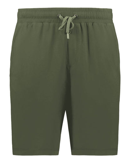 Holloway Youth Eco Revive™ Ventura Soft Knit Shorts 223604 #color_Olive