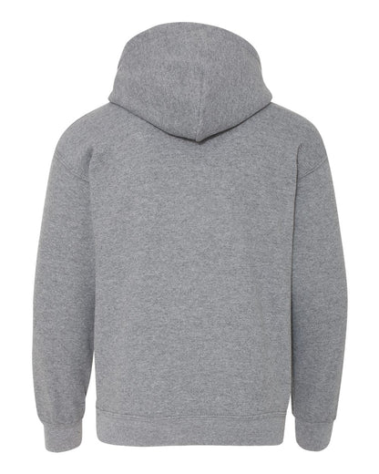 Gildan Youth Heavy Blend™ Hooded Sweatshirt 18500B #color_Graphite Heather