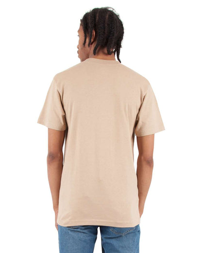 Shaka Wear Unisex V-Neck T-Shirt SHVEE #colormdl_Khaki