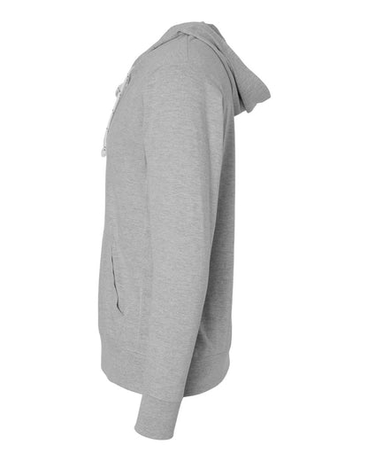 J. America Unisex Jersey Sport Lace Hooded Pullover 8231 #color_Oxford