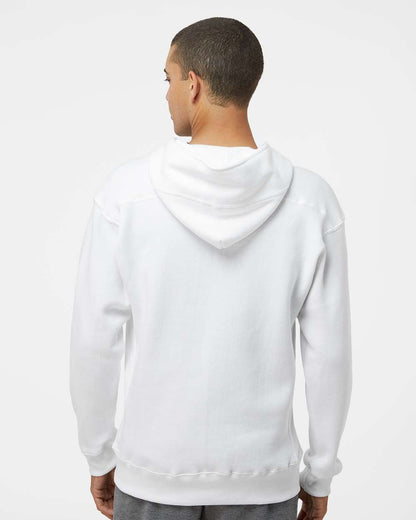 J. America Men's Sport Lace Hooded Sweatshirt 8830 #colormdl_White