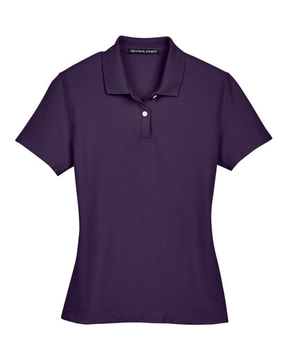 Devon & Jones Women's DRYTEC20™ Performance Polo DG150W #color_Deep Purple