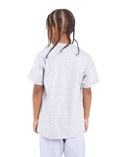 Shaka Wear Youth Active T-Shirt SHSSY #colormdl_Heather Grey