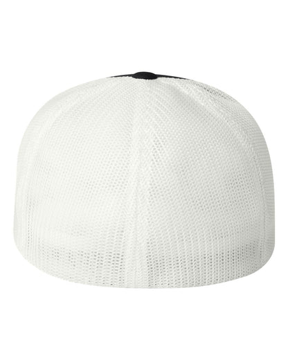 Flexfit Trucker Cap 6511 #color_Black/ White