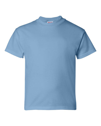 Hanes Essential-T Youth T-Shirt 5480 #color_Light Blue