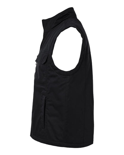 Harriton Unisex ClimaBloc® Station Vest M723 #color_Black
