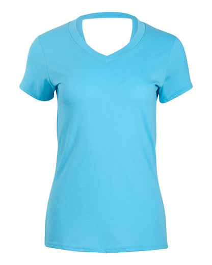 Boxercraft Women's Bella Crossback T-Shirt BW2405 #color_Pacific Blue