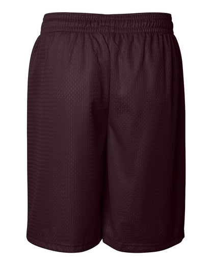 Badger Pro Mesh 9" Shorts 7209 #color_Maroon