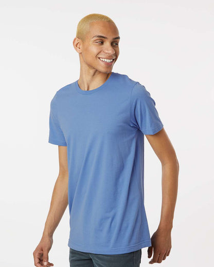 Tultex Combed Cotton T-Shirt 602 #colormdl_Columbia Blue