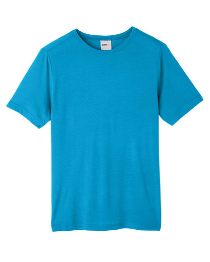 CORE365 Unisex Fusion ChromaSoft™ Performance T-Shirt CE111 #color_Electric Blue