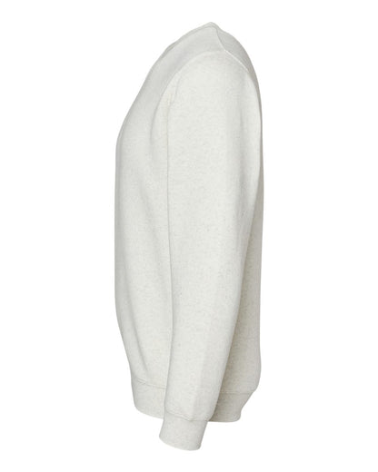 LAT Unisex Elevated Fleece Crewneck Sweatshirt 6925 #color_Natural Heather
