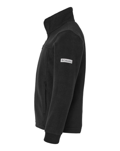 Columbia Youth Steens Mountain™ II Fleece Full-Zip Jacket 212479 #color_Black