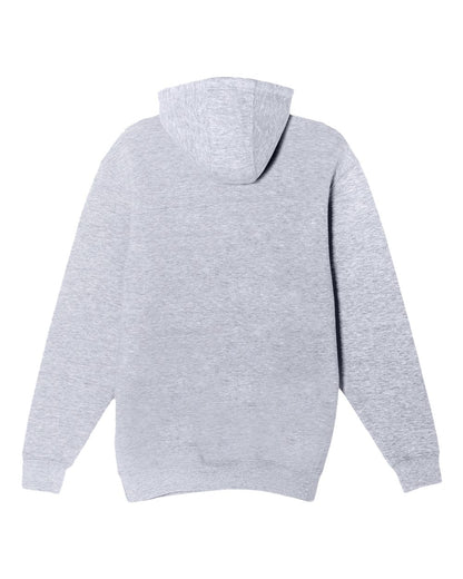 Lane Seven Unisex Heavyweight Pullover Hooded Sweatshirt LS19001 #color_Heather Grey