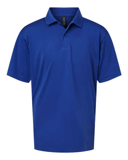 AllPro Youth Pro-Lock Performance Polo 41800Y #color_Royal