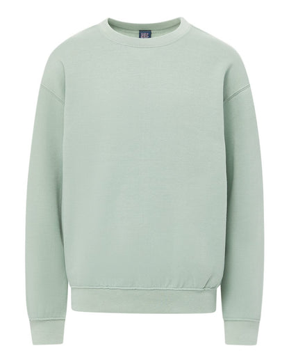 MV Sport Youth Buddy Crewneck Sweatshirt 23154Y #color_Greenstone