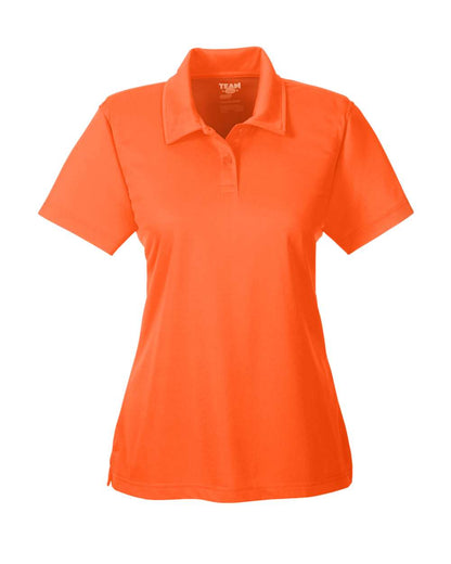 Team 365 Women's Command Snag Protection Polo TT21W #color_Sport Orange