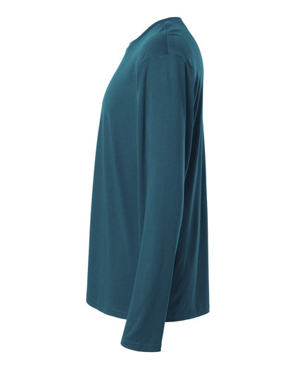 AllPro Unisex Pro-Lock Performance Long Sleeve T-Shirt 48400 #color_Atlantic Blue