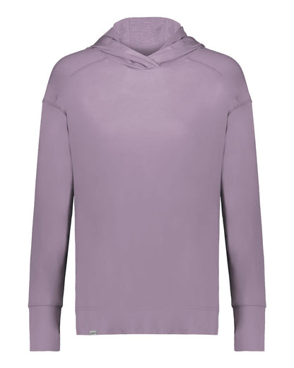 Holloway Women's Eco Revive™ Ventura Soft Knit Hooded Sweatshirt 222798 #color_Lavender