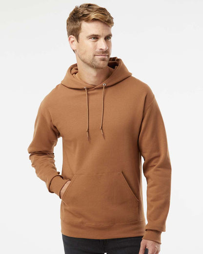 JERZEES Unisex NuBlend® Hooded Sweatshirt 996MR #colormdl_Golden Pecan