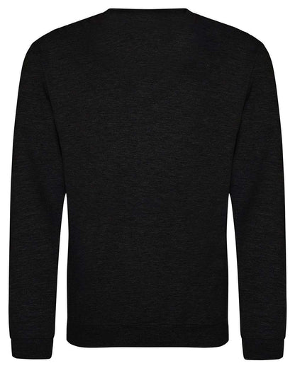 AWDis Unisex College Crewneck Sweatshirt JHA030 #color_Black Smoke