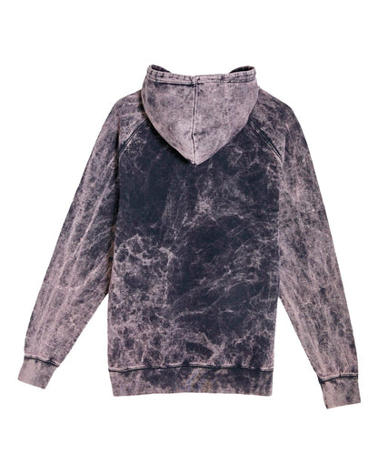 Lane Seven Unisex Vintage Raglan Hooded Sweatshirt LST004 #color_Cloud Black