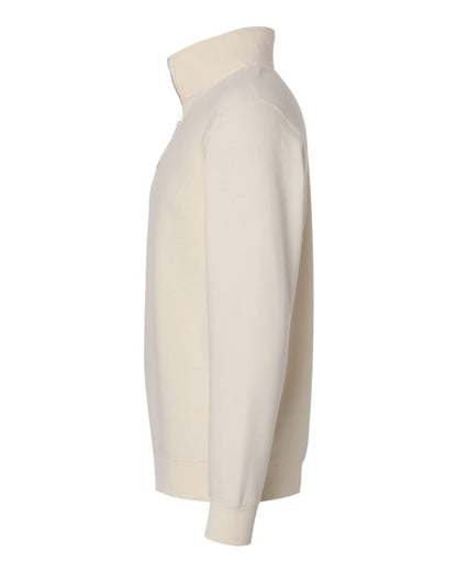 Independent Trading Co. Unisex Midweight Quarter-Zip Pullover SS4600QZ #color_Bone