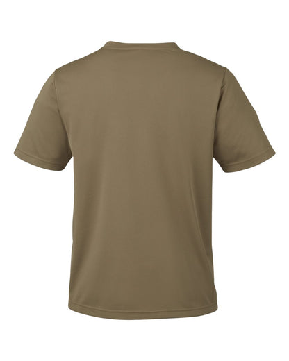 Harriton Unisex Charge Snag and Soil Protect T-Shirt M118 #color_Coyote Brown