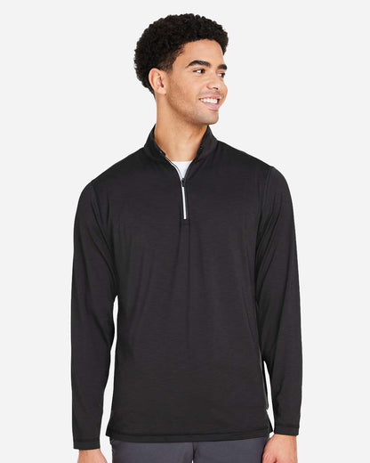 Puma Golf Men's You-V Quarter-Zip Pullover 539105 #colormdl_Puma Black