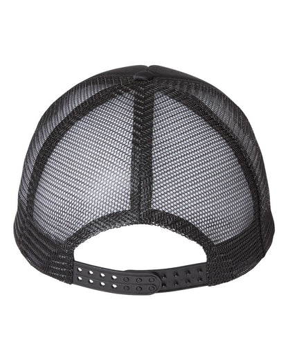 Valucap Foam Mesh-Back Trucker Cap VC700 #color_Black/ Black