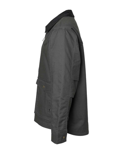 DRI DUCK Yellowstone Power Move Canvas Jacket 5055 #color_Charcoal