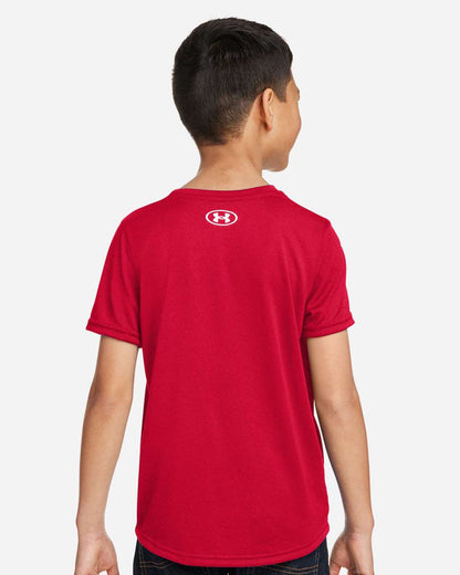 Under Armour Youth Tech™ Team T-Shirt 1377487 #colormdl_Red/ White