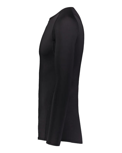 Russell Athletic Unisex CoolCore­® Long Sleeve Compression Shirt R20CPM #color_Black