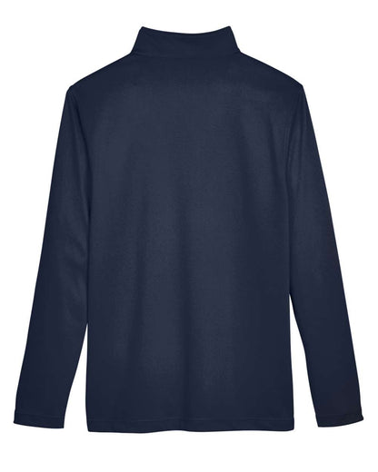 Harriton Men's Advantage Snag Protection Plus Quarter-Zip Pullover M748 #color_Dark Navy