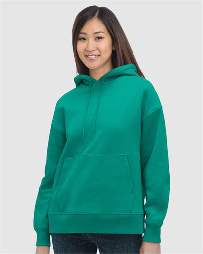 Bayside Women's USA-Made Hooded Sweatshirt 7760 #colormdl_Kelly Green