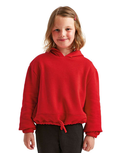 TriDri Youth Maria Hooded Sweatshirt TD85B #colormdl_Fire Red