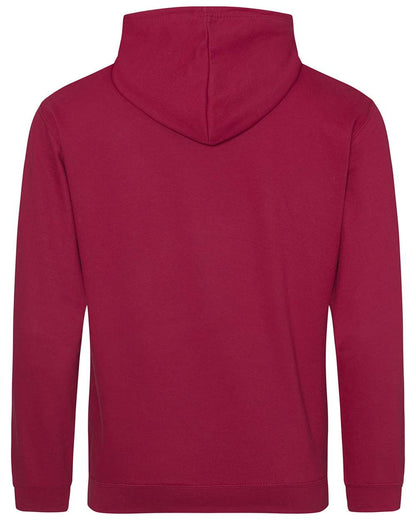 AWDis Unisex College Hooded Sweatshirt JHA001 #color_Red Hot Chilli