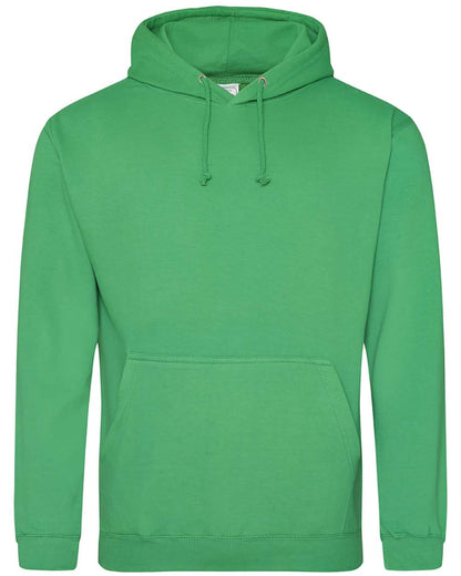 AWDis Unisex College Hooded Sweatshirt JHA001 #color_Kelly Green