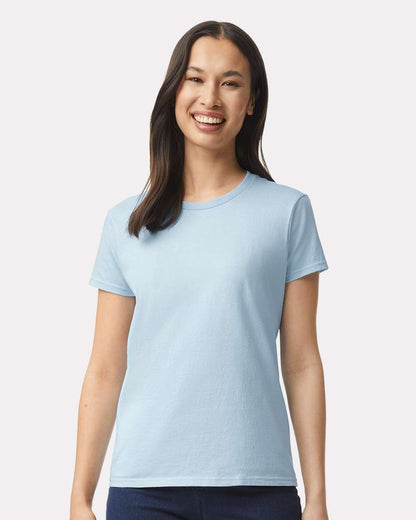 Gildan Women's Ultra Cotton® T-Shirt 2000L #colormdl_Light Blue