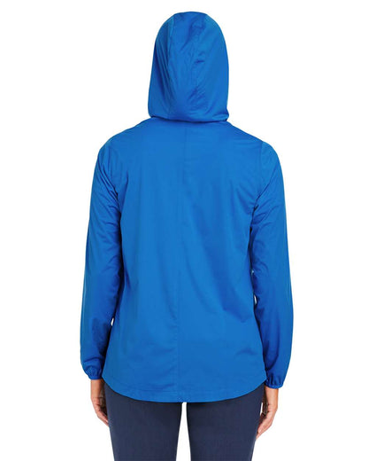 North End Women's Network Lightweight Jacket NE75W #colormdl_Light Nautical Blue Heather