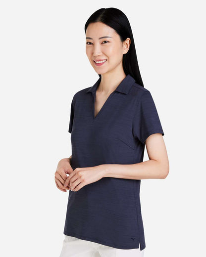 Puma Golf Women's Cloudspun Coast Polo 532991 #colormdl_Navy Blazer Heather