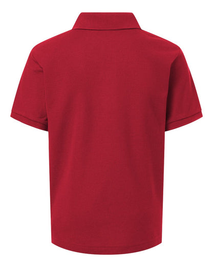 AllPro Youth Pique Polo 62800Y #color_Red