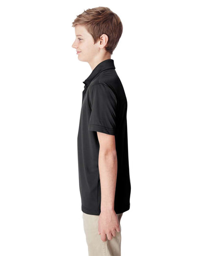 Team 365 Youth Zone Performance Polo TT51Y #colormdl_Black