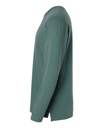 LAT Men's Fine Jersey Long Sleeve Tee 6918 #color_Basil