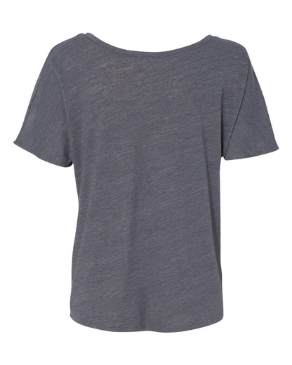 BELLA + CANVAS Women’s Slouchy Tee 8816 #color_Asphalt Slub