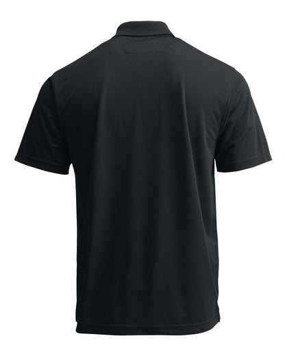 Paragon Youth Saratoga Performance Mini Mesh Polo 108Y #color_Black