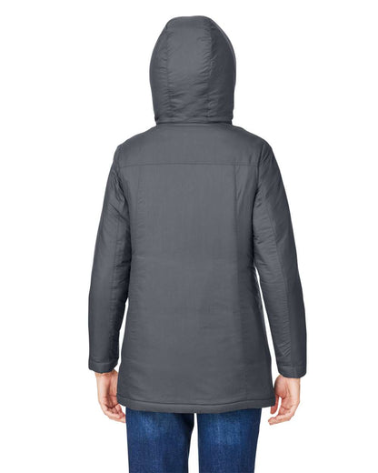CORE365 Women's Inspire 3-in-1 Jacket with Insulated Liner CE725W #colormdl_Carbon/ Black