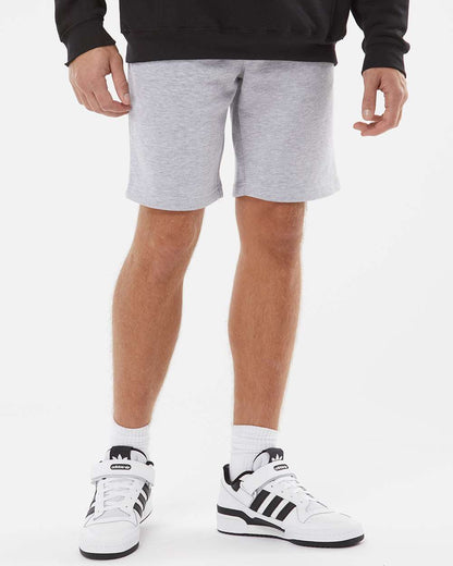 Independent Trading Co. Men's Midweight Fleece Shorts IND20SRT #colormdl_Grey Heather
