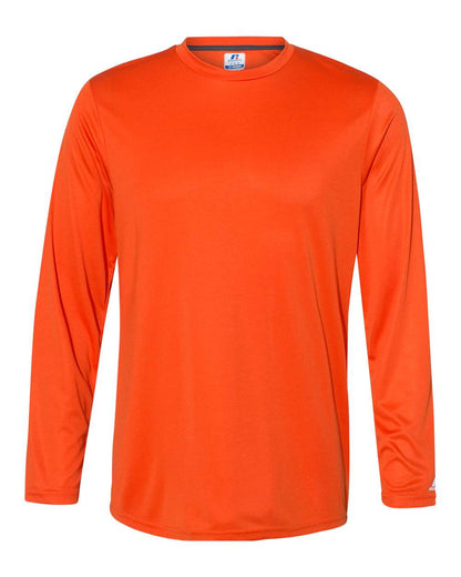 Russell Athletic Unisex Core Performance Long Sleeve T-Shirt 631X2M #color_Burnt Orange