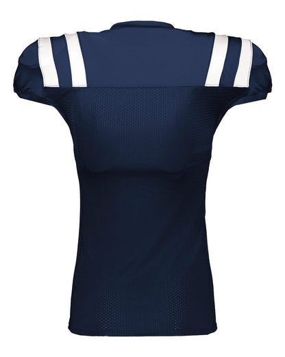Russell Athletic Youth Canton Football Jersey R0100W #color_Navy/ White